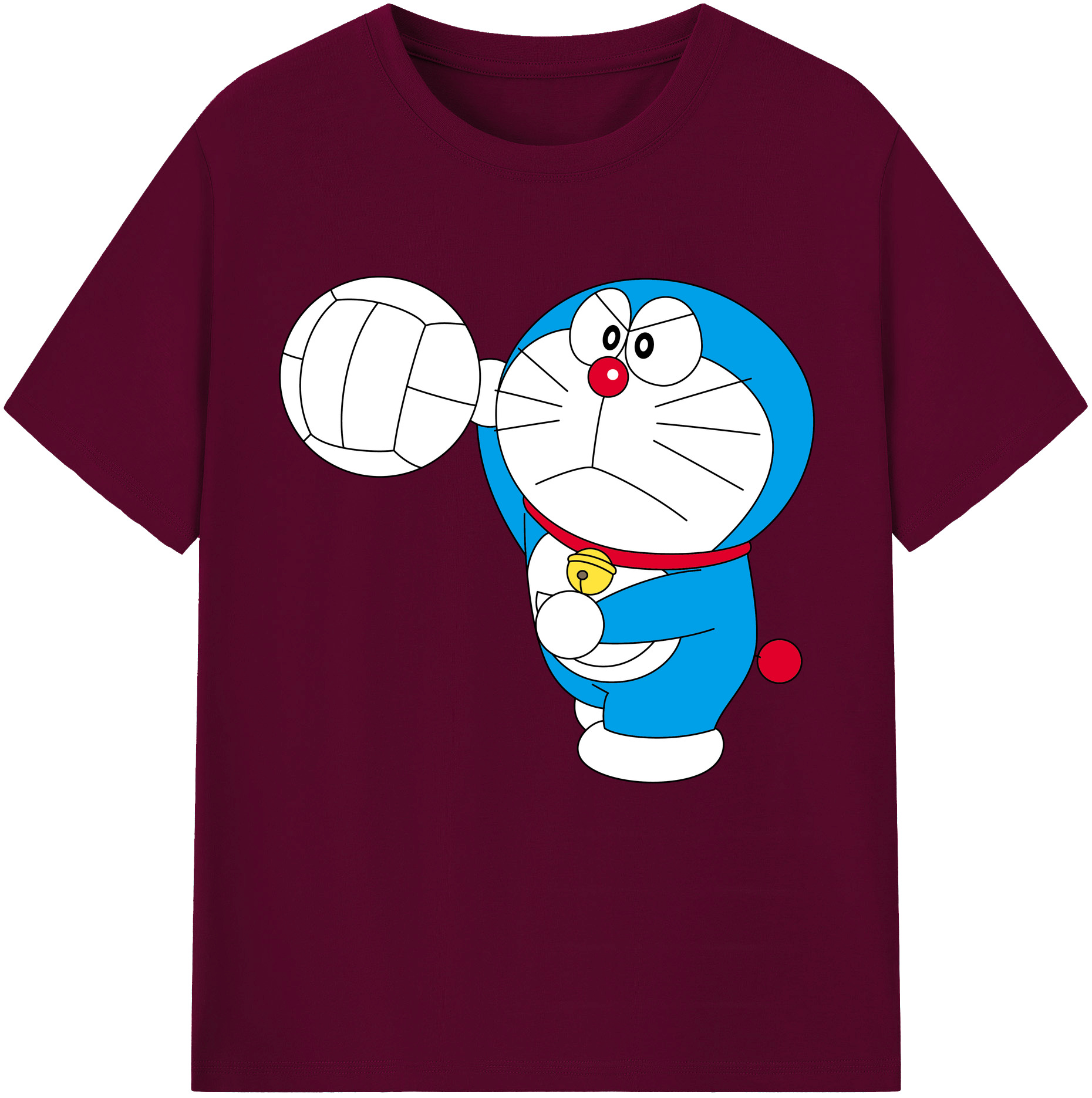 （画像用） ドラえもん Doraemon レディースカジュアルプリントTシャツ（綿100％）